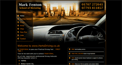 Desktop Screenshot of hertsdriving.co.uk